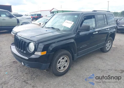 2013 Jeep Patriot Sport из США, поврежденный, VIN 1C4NJPBA9DD187660